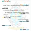 Kyrgyzstan Medical Institute certificate of employment Word and PDF download template