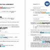 Lead Generation Agreement Word example, fully aditable
