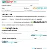 Lease Extension Agreement Word example, fully editable