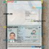 Lebanon passport editable PSD files, scan and photo look templates, 2 in 1, 2022-present
