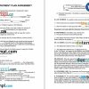 Legal Services Payment Plan Agreement Word example, fully editable
