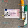 Lithuania driving license PSD files, scan look and photographed image, 2 in 1 (2013-present )