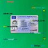 Litva (Lithuania) driving license PSD files, scan look and photographed image, 2 in 1