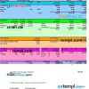 Lockport City School pay stub Word and PDF example