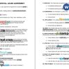 Louisian Standard Residential Lease Agreement Word example, fully editable