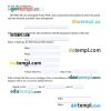 Louisiana Vehicle Bill of Sale Form example, fully editable