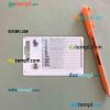 Luxembourg driving license editable PSD files, scan look and photo-realistic look, 2 in 1 - Image 2