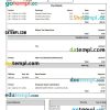 Luxottica Retail Paystub Word and PDF example