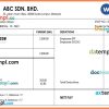 MALAYSIA ABC SDN. BHD. pay stub Word and PDF example
