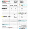 Makeup Artist Invoice example in word and pdf format