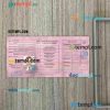 Mali driving license PSD files, scan look and photographed image, 2 in 1