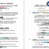 Maryland Postnuptial agreement Word example, fully editable