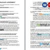 Michigan Sublease Agreement Word example, fully editable