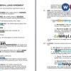 Minnesota Commercial Lease Agreement word example, fully editable