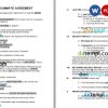 Minnesota Roommate Agreement Form Word example, fully editable