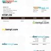 Music Band Invoice example in word and pdf format