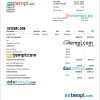 NEW ZEALAND FLEXITIME payroll example in Word and PDF format