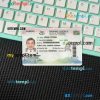 Nambia driving license editable PSD files, scan look and photo-realistic look, 2 in 1