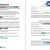 Nebraska Springing Power of Attorney example, fully editable