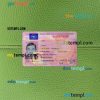 Netherlands driving license PSD files, scan look and photographed image, 2 in 1