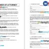 Nevada Power of Attorney example, fully editable