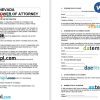 Nevada Springing Power of Attorney example, fully editable