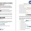 New Jersey Durable Power of Attorney example, fully editable