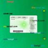 New Zealand green driving license PSD files, scan look and photographed image, 2 in 1 (fully qualified) - Image 2