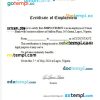 Nigeria Union Bank certificate of employment Word and PDF download template