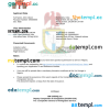 Nigerienia e-visa Word and PDF example