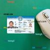Northern Mariana Islands Saipan driving license PSD files, scan look and photographed image, 2 in 1