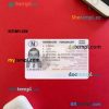 Norway driving license editable PSD files, scan look and photo-realistic look, 2 in 1 (2013 – present)