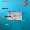 Norway residence permit card editable PSDs, scan and photo-realistic snapshot, 2 in 1