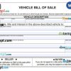 Oregon DMV Bill of Sale Form example, fully editable
