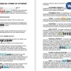 Oregon Durable Financial Power of Attorney Form example, fully editable