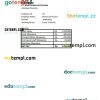 PT. Multi Kreasi Inti Persada salary pay stub Word and PDF example