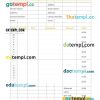 Painting Invoice example in word and pdf format