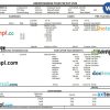 Pasco school district pay stub Word and PDF example