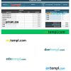 Hourly wage paystub Word and PDF example, version 2