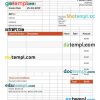 Payment Invoice example in word and pdf format