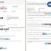 Paytm bus e-ticket, Word and PDF download template, 2 pages