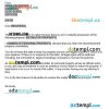 Personal Property Demand Letter example, fully editable