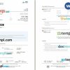 Peytm Flights - SpiceJet airplane e-ticket, Word and PDF download template, 3 pages