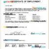 Philippines Transcom Worldwide Inc. certificate of employment Word and PDF download template
