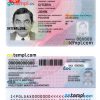 Poland ID template in PSD format, fully editable, 2019-present, version 2
