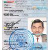 Russian driver license download (Удостоверение тракториста-машиниста) example in PSD format