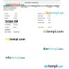 Recreational equipment LLC pay stub example in PDF and WORD format