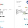 Rejoice The Lord Church pay stub example in PDF and Word formats