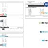 Richland County Paystub Word and PDF example
