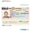 Russian Federation new visa PSD template, fully editable